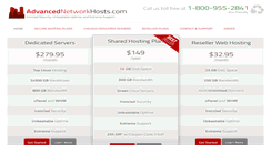 Desktop Screenshot of advancednetworkhosts.com