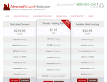 Tablet Screenshot of advancednetworkhosts.com